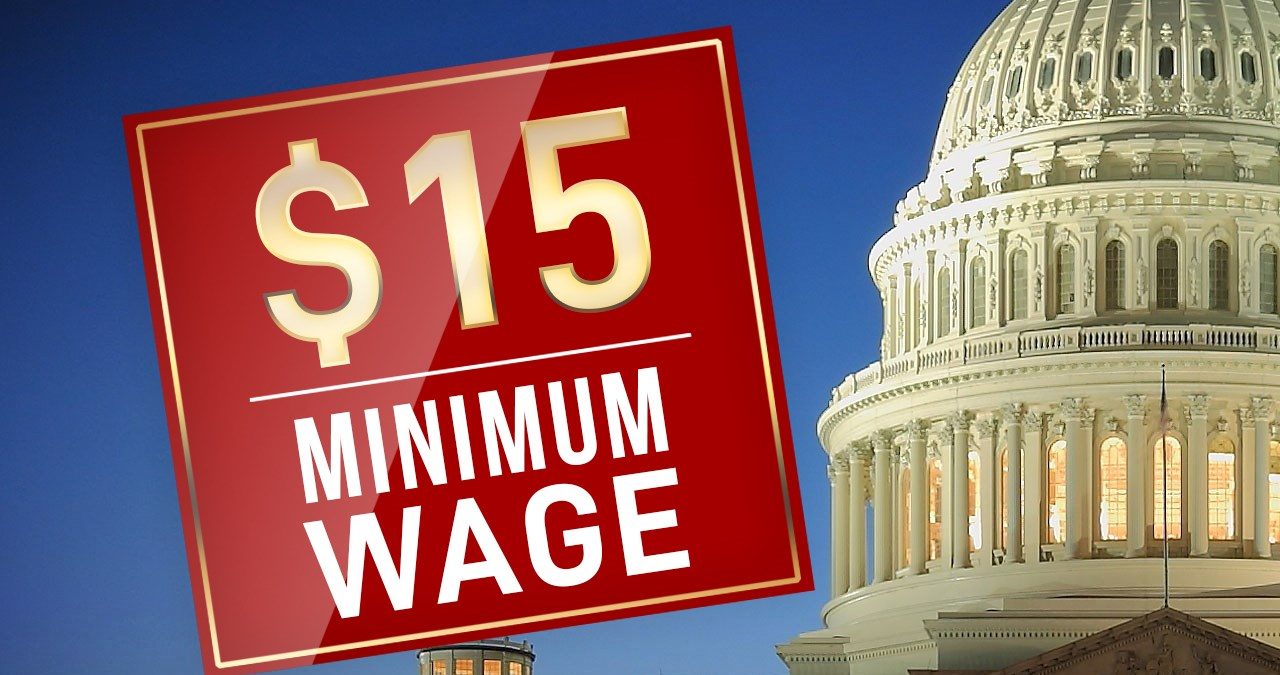 House passes bill to hike the federal minimum wage to 15 per hour