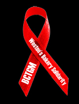 Red Ribbon - Symbol of Interbake's Solidarity!